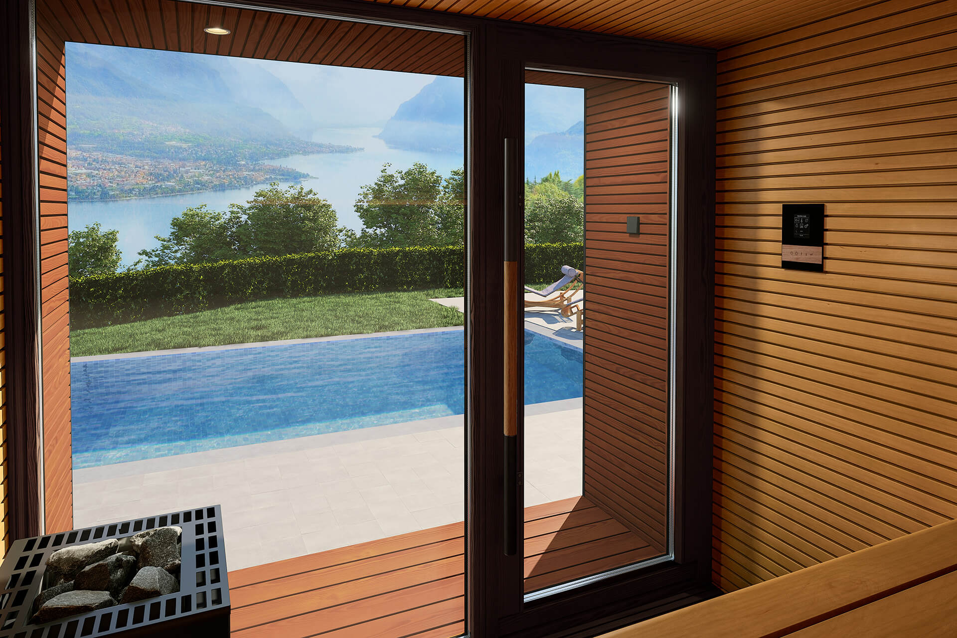 Auroom Arti Outdoor Cabin Sauna - Image 5