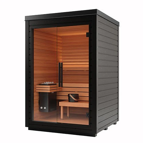 Auroom Mira S Cabin Sauna Kit - Black