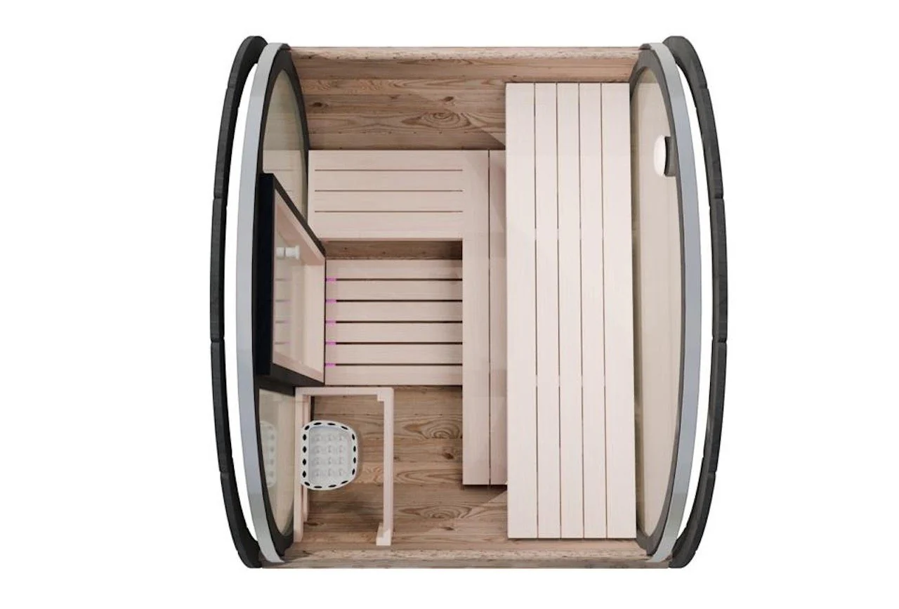 Camilla Barrel Sauna 2-3 Person - Image 23