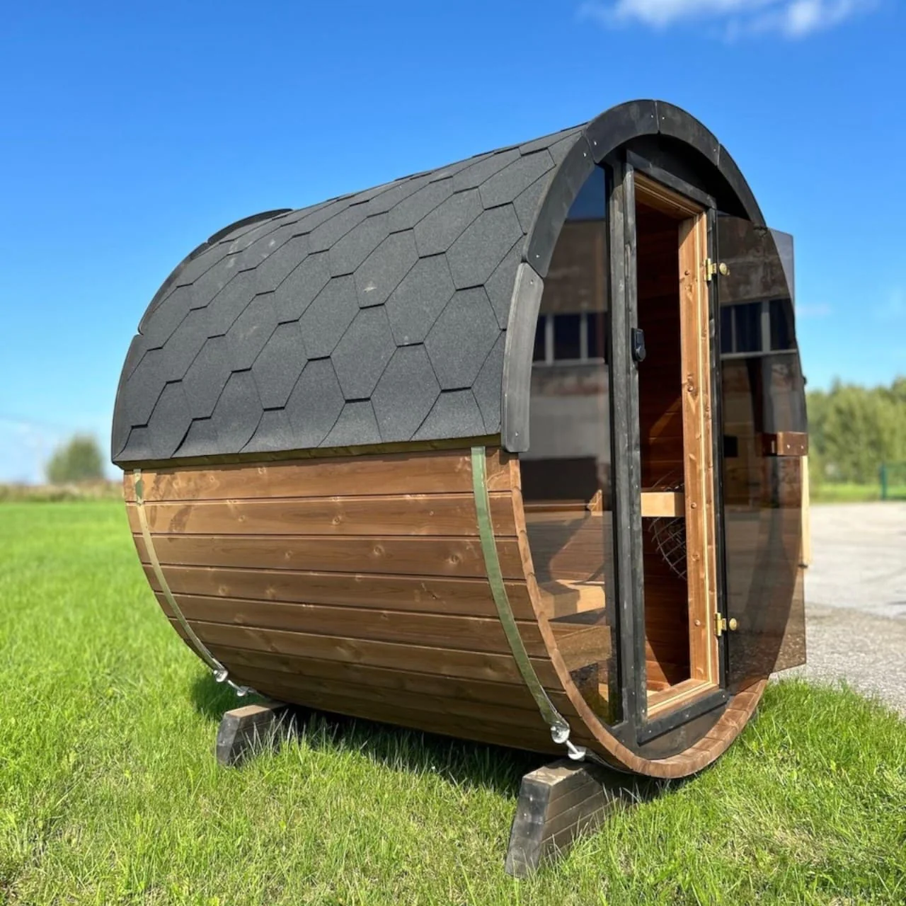 Camilla Barrel Sauna 2-3 Person - Image 3