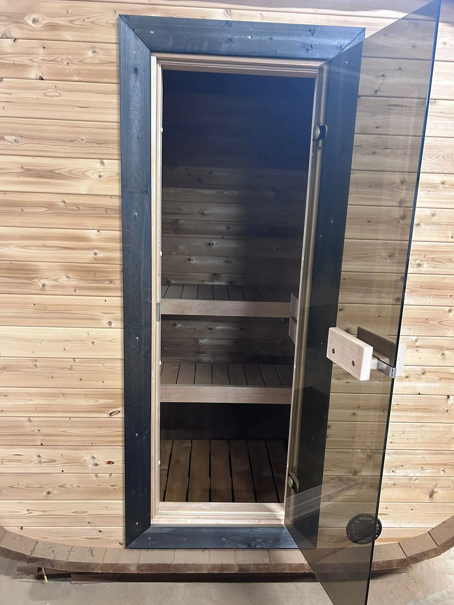 Camilla Mini Traditional Outdoor Sauna Complete Kit 2 Person - Image 16