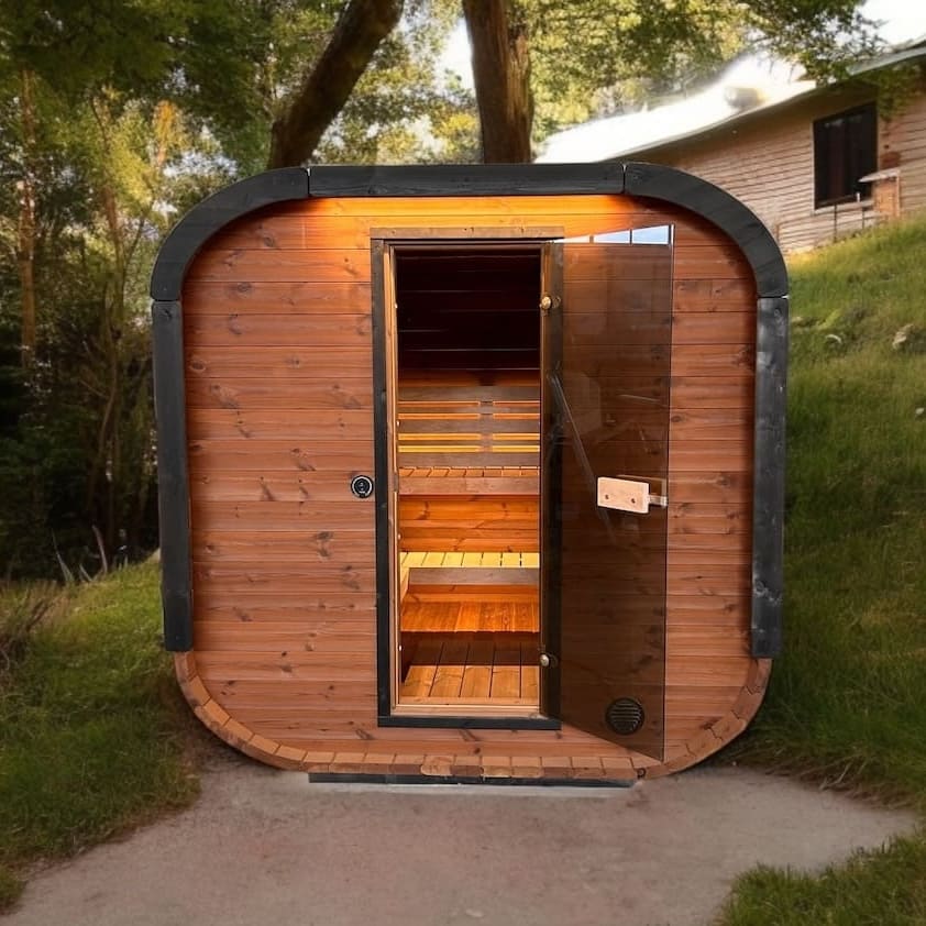 Camilla Traditional Outdoor Sauna Complete Kit 3-4 Person - Image 3