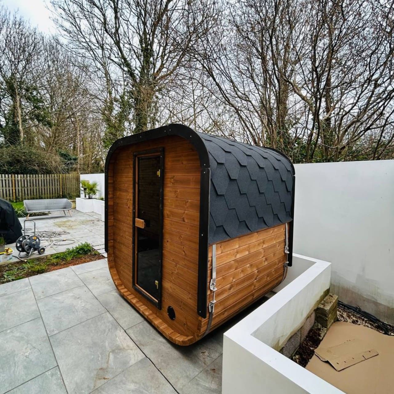 Camilla Traditional Outdoor Sauna Complete Kit 3-4 Person - Image 4