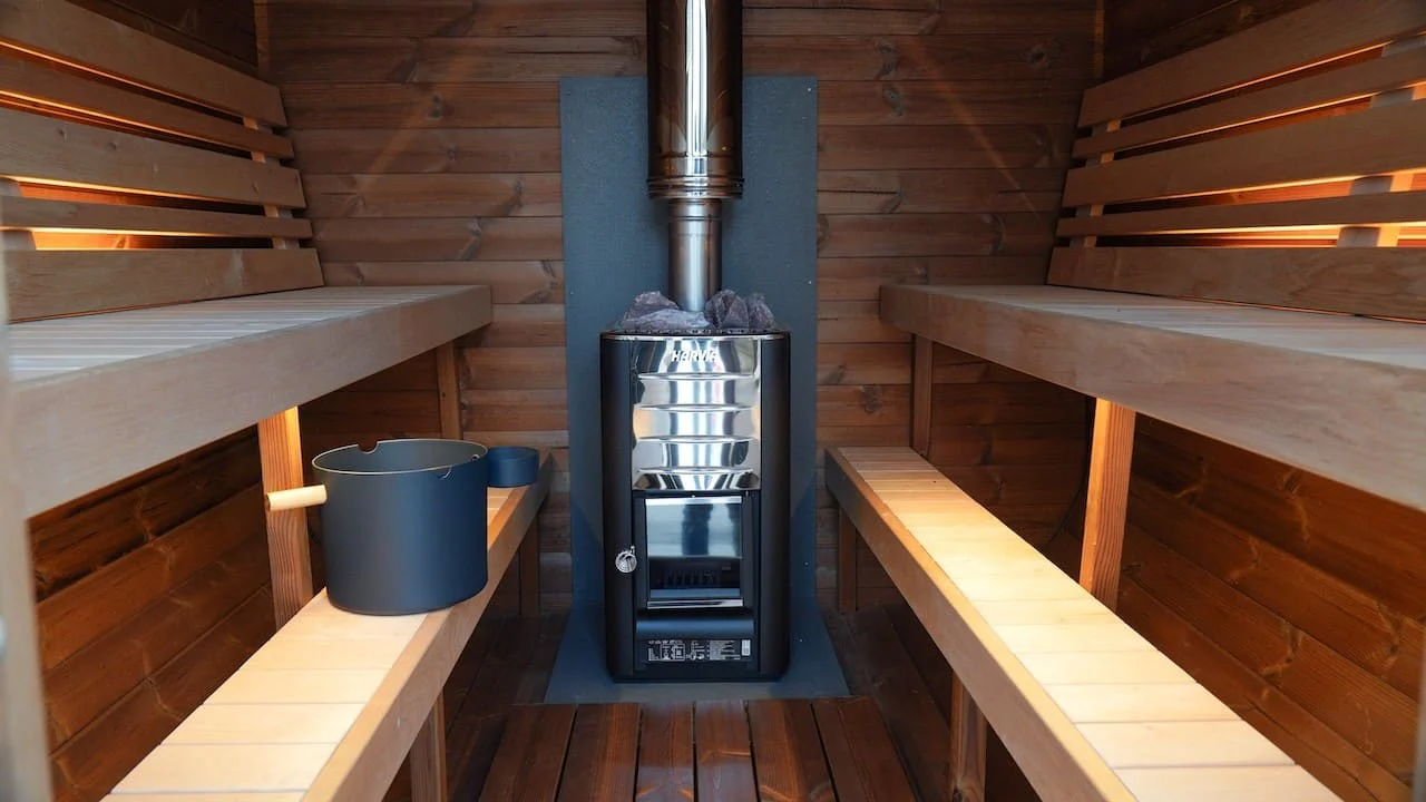 Camilla XL Traditional Outdoor Sauna 5-6 Person - Image 5