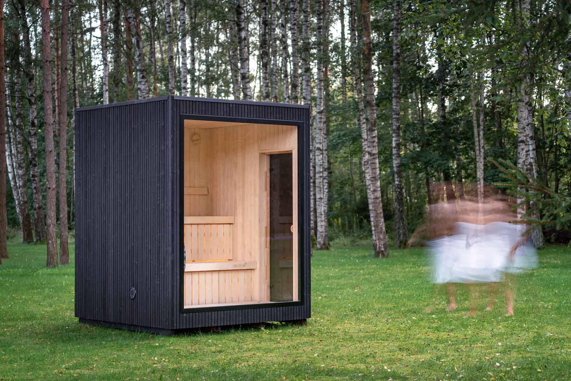 Celsium Jonas Classic 4 Person Outdoor Sauna - Image 24