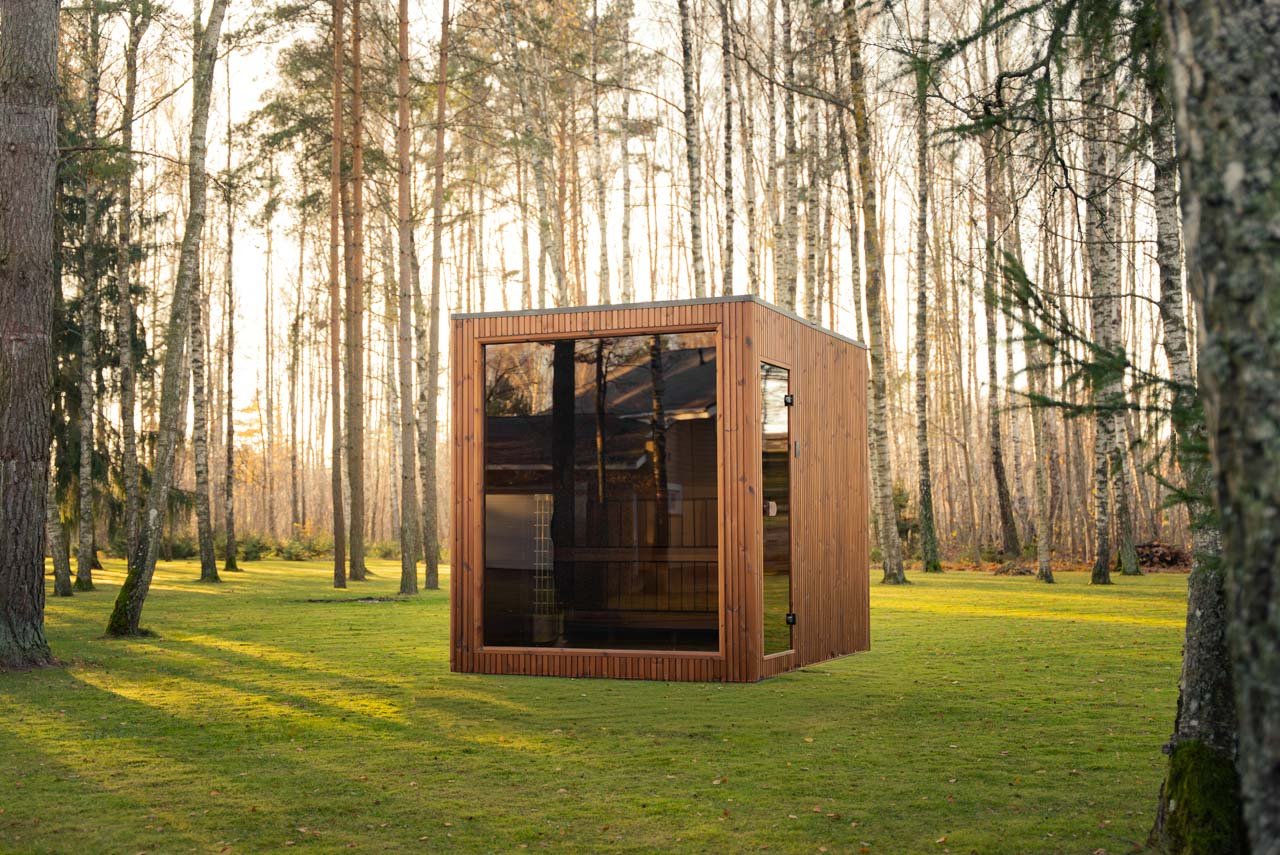 Celsium Jonas Classic 4 Person Outdoor Sauna - Image 28
