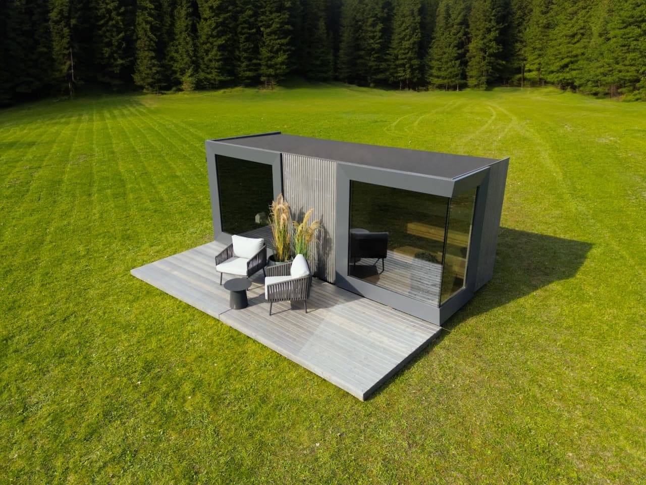 Genevas St Moritz 5 Person Outdoor Sauna with Shower Room - Image 15