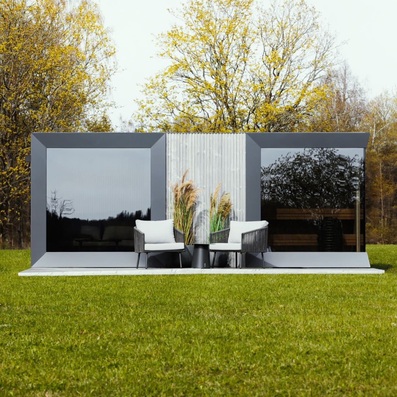 Genevas St Moritz 5 Person Outdoor Sauna with Shower Room - Image 18