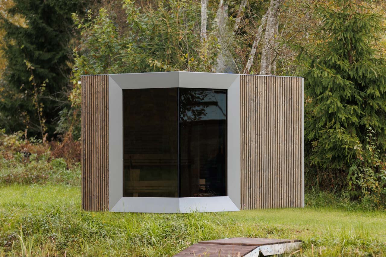 Genevas Zermatt 5 Person Outdoor Sauna with Changing Room - Image 3