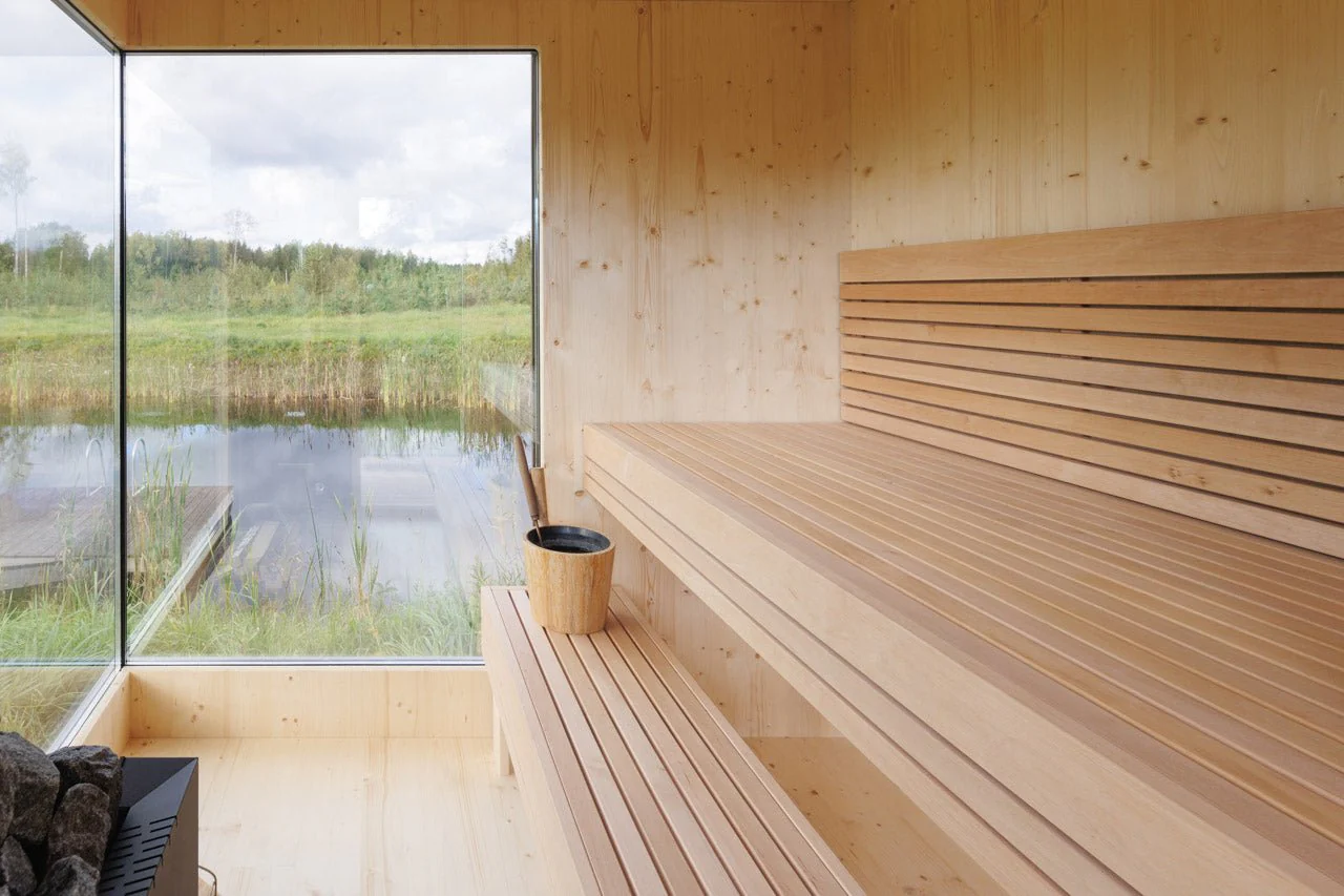 Genevas Zermatt 5 Person Outdoor Sauna with Changing Room - Image 4
