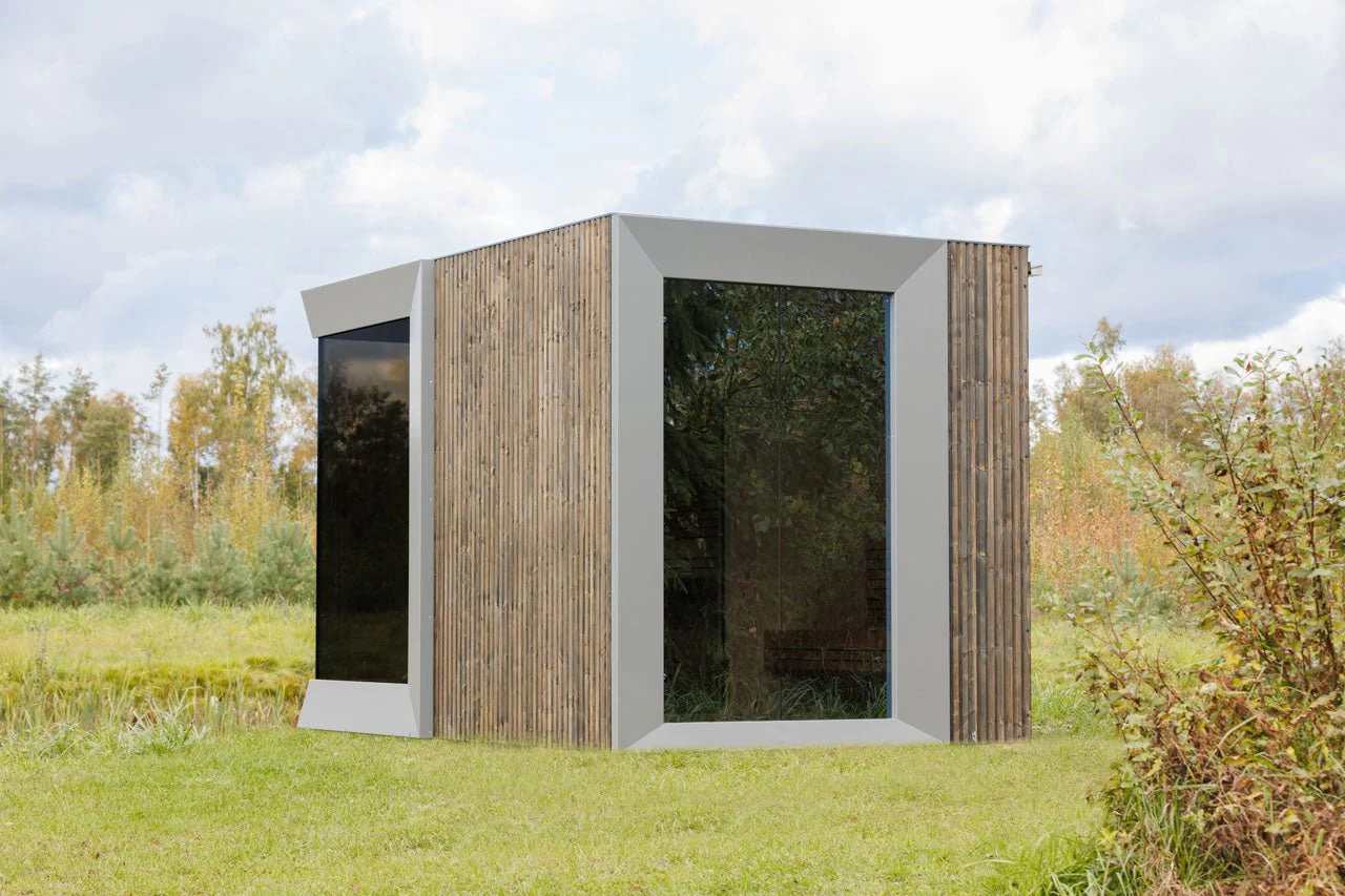 Genevas Zermatt 5 Person Outdoor Sauna with Changing Room - Image 8