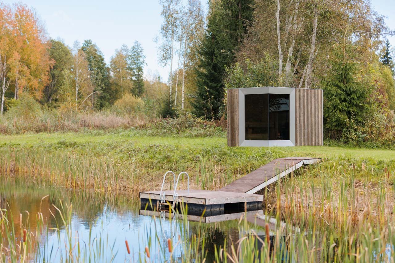 Genevas Zermatt 5 Person Outdoor Sauna with Changing Room - Image 9