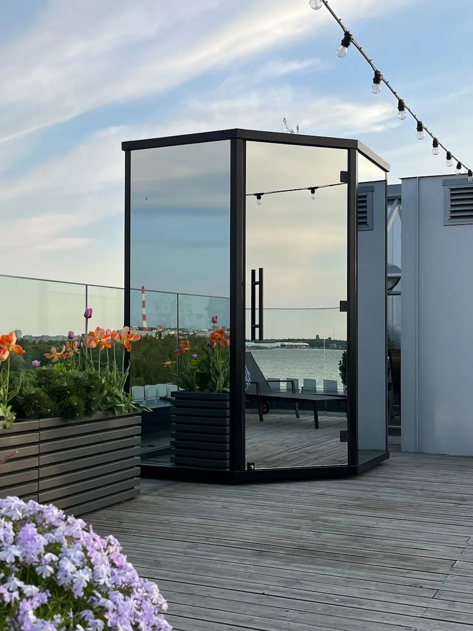 Haljas Hele Mini Outdoor Sauna 2-3 Seater - Image 3