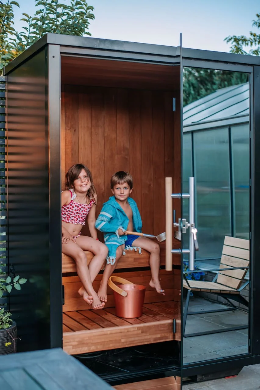 Haljas Hele Nano Outdoor Sauna 2 Seater - Image 10