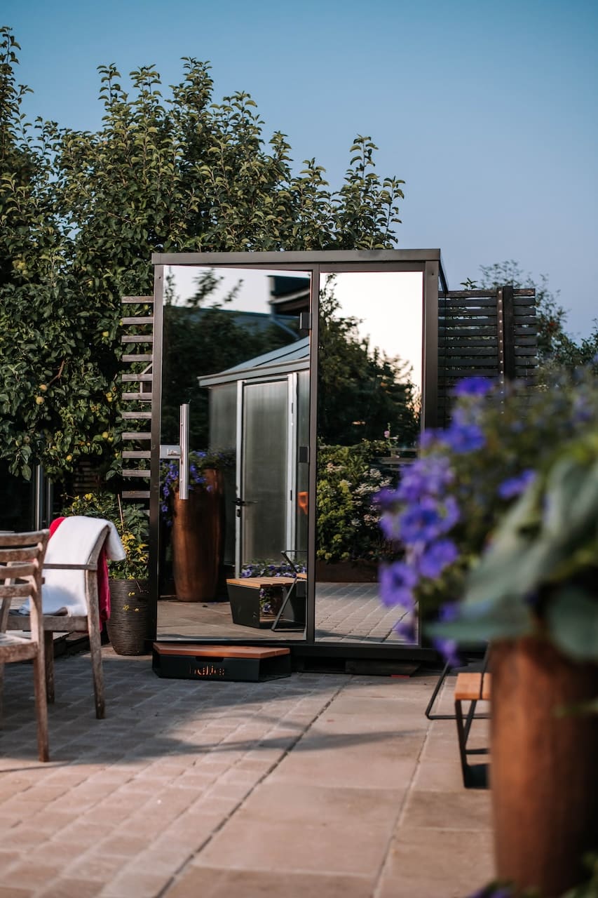 Haljas Hele Nano Outdoor Sauna 2 Seater - Image 12