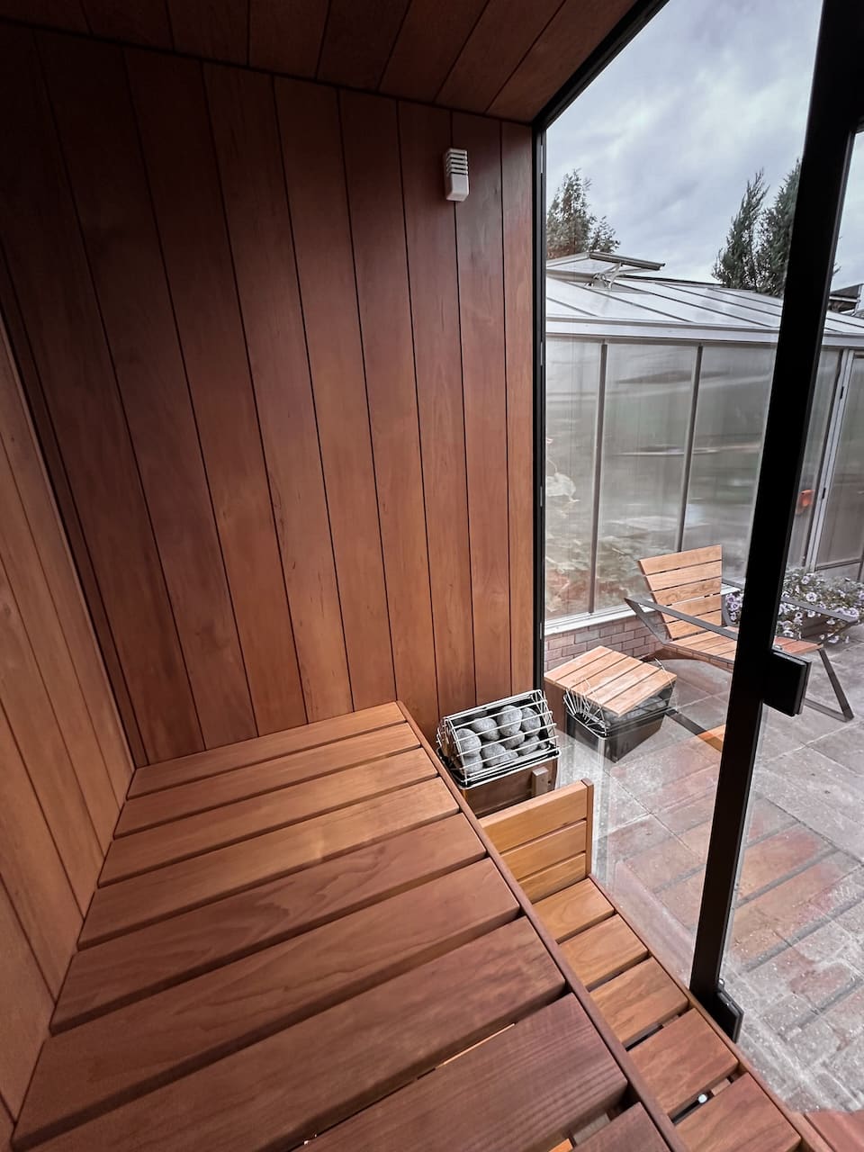 Haljas Hele Nano Outdoor Sauna 2 Seater - Image 18