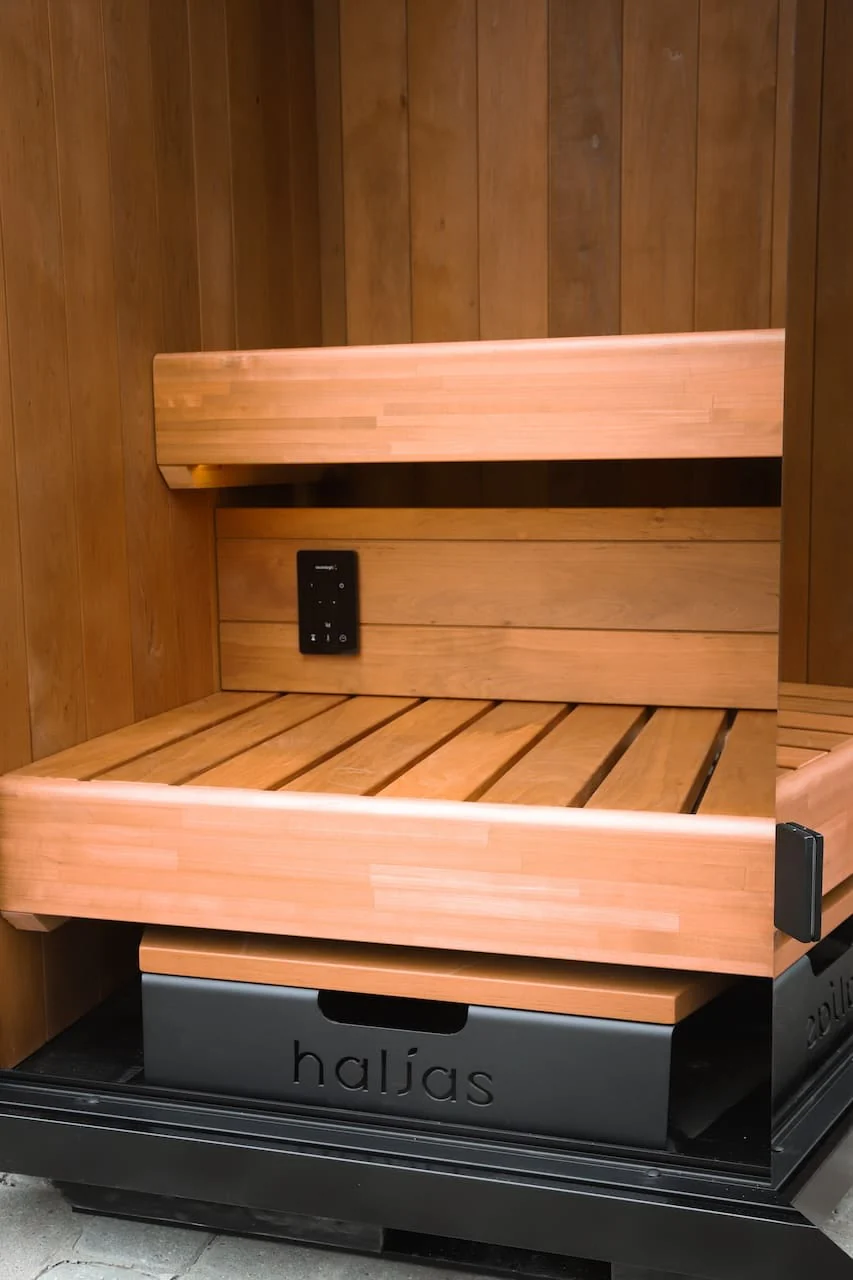 Haljas Hele Nano Outdoor Sauna 2 Seater - Image 19