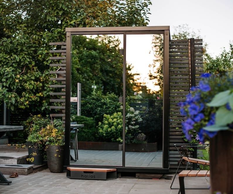 Haljas Hele Nano Outdoor Sauna 2 Seater - Image 4