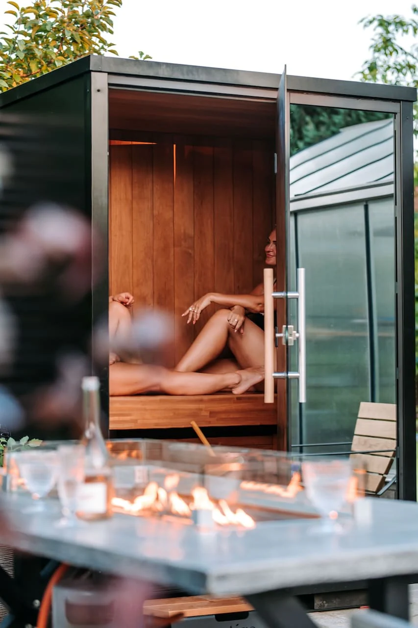 Haljas Hele Nano Outdoor Sauna 2 Seater - Image 5