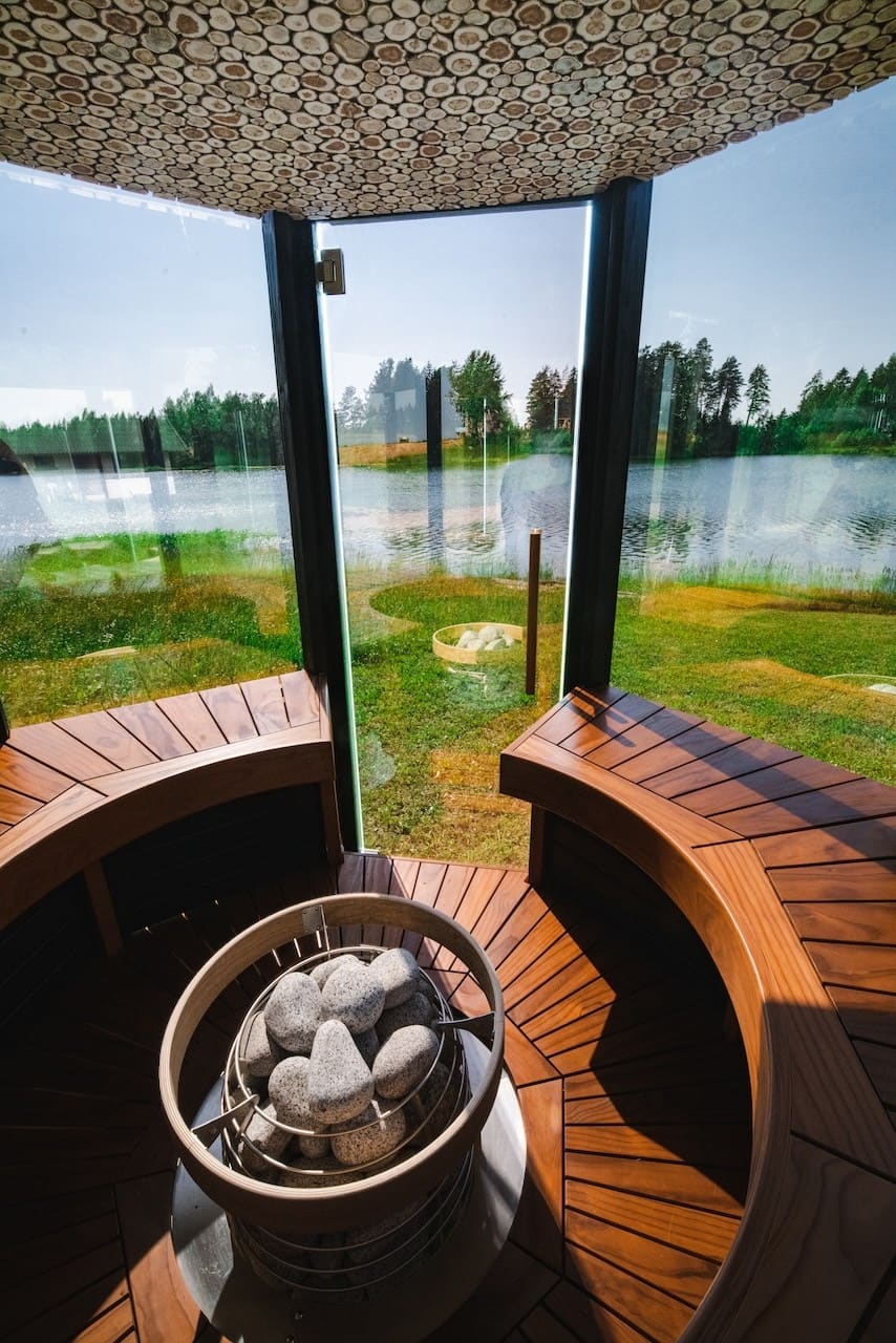 Haljas Hele Single Outdoor Sauna 7 Seater - Image 14