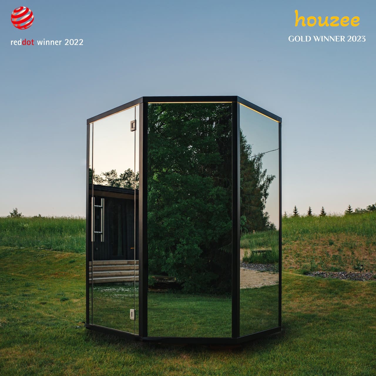 Haljas Hele Single Outdoor Sauna 7 Seater - Image 3
