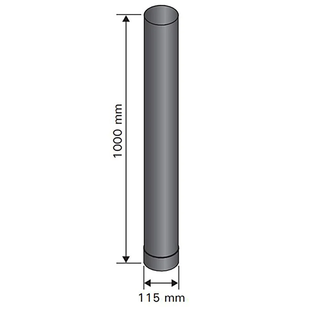 Harvia Smoke Pipe WZ - Image 2