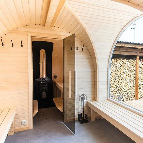 Iglucraft Panoramic Iglusauna Wood Fired - Image 3