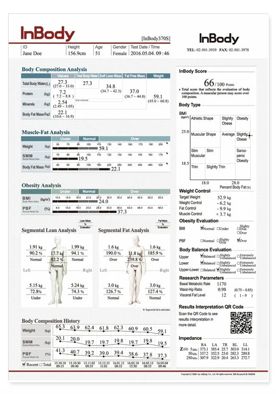 InBody 370s Body Composition Analyser - Image 6