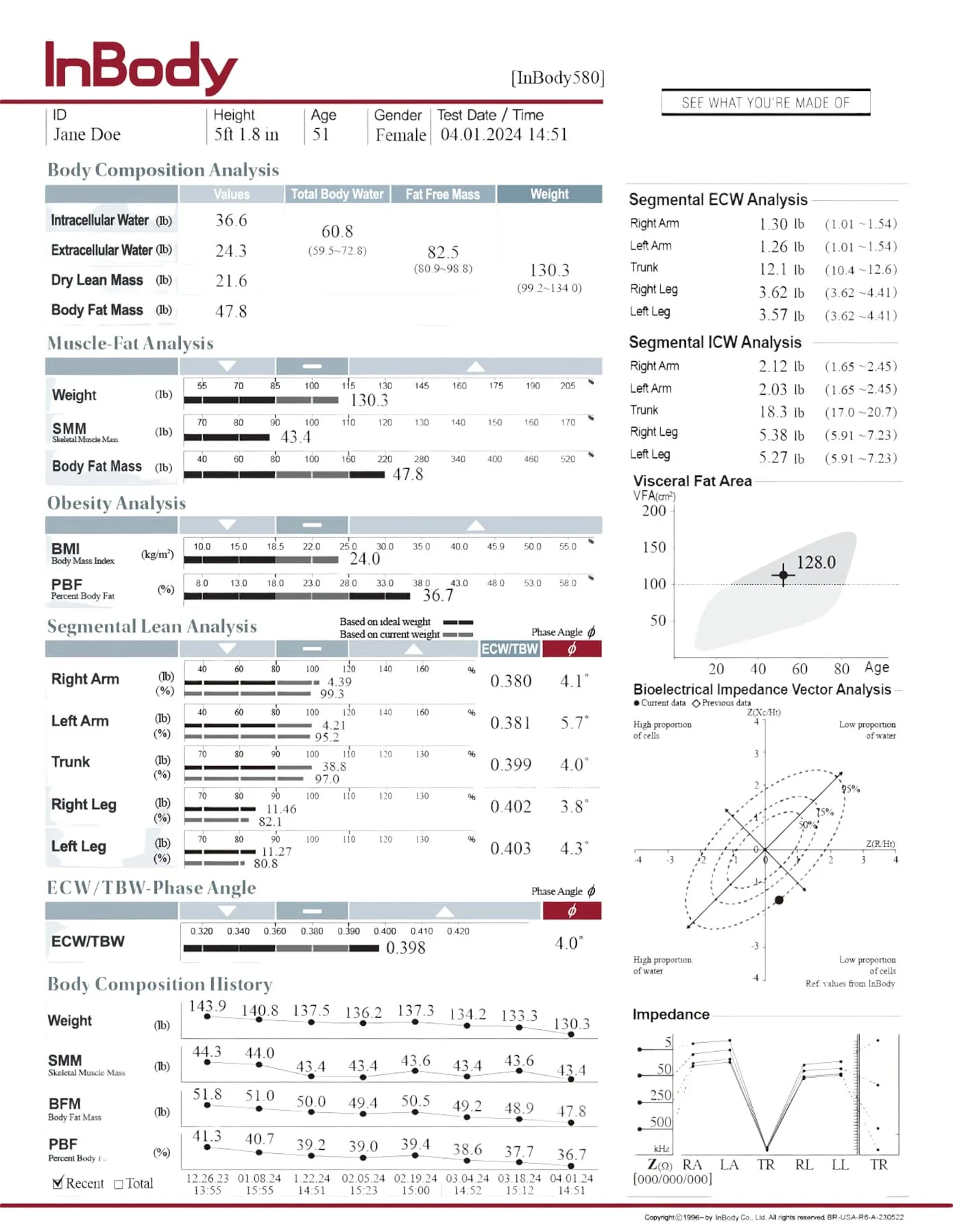 InBody 580 Body Composition Analyser - Image 8