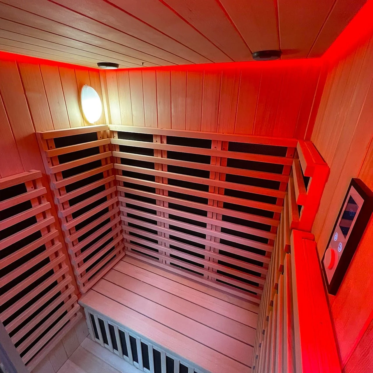 Insignia 2 Person Outdoor Infrared Sauna Plug and Play - Image 7