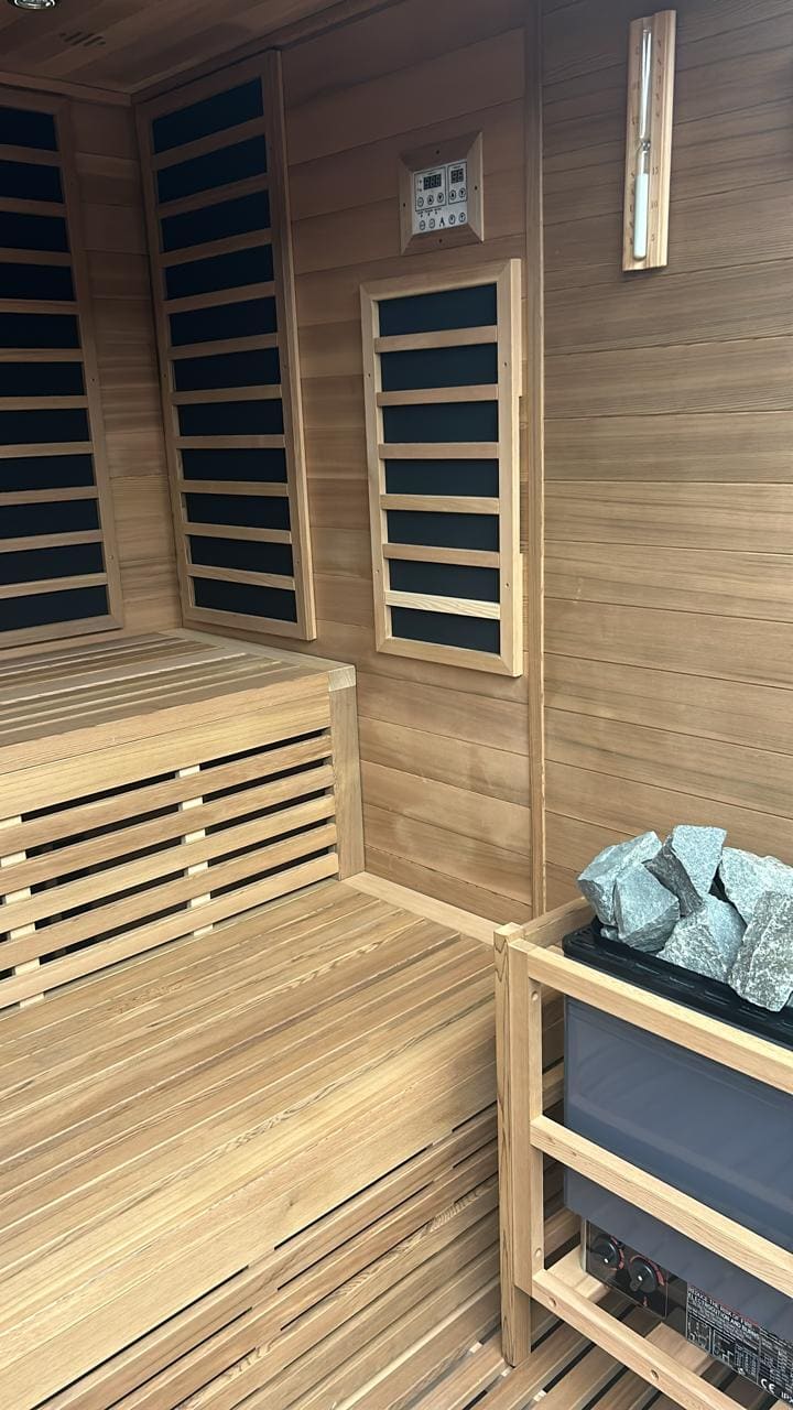 Jaquar Artize Bio Dual Stove and Infrared Sauna 6 Seater - Image 10