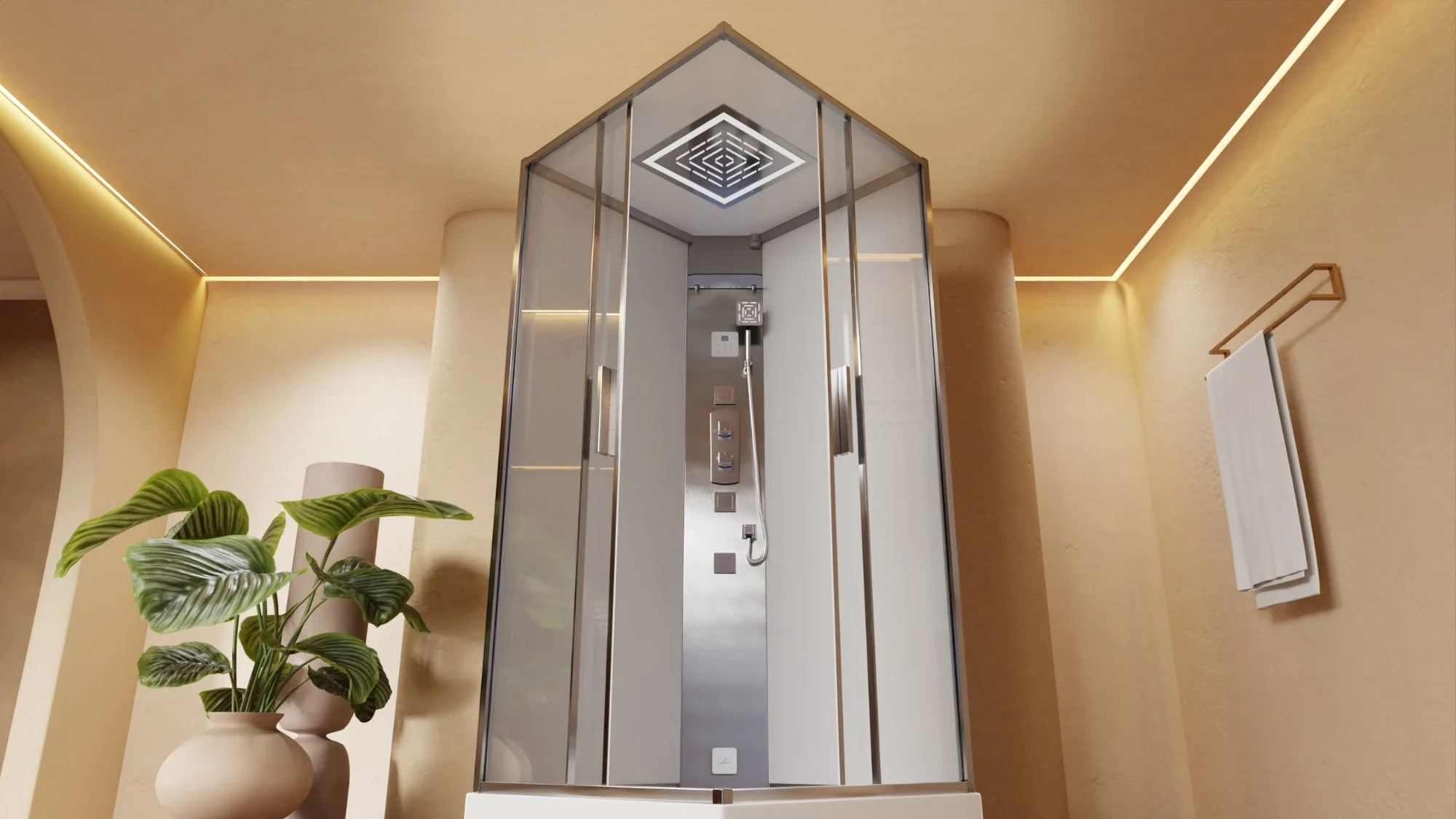 Jaquar Oasis Steam and Shower Cabin - Image 2