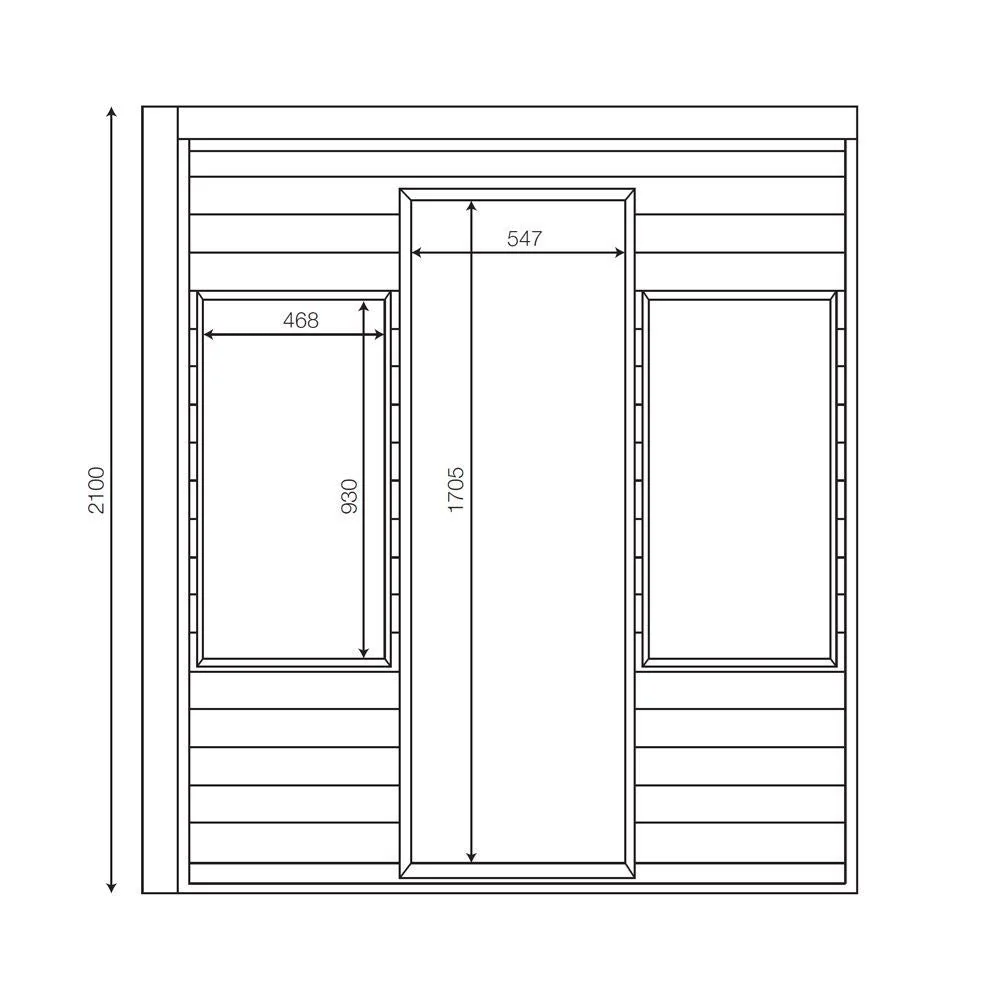 Jaquar Serene Sauna 3-4 Seater - Image 14