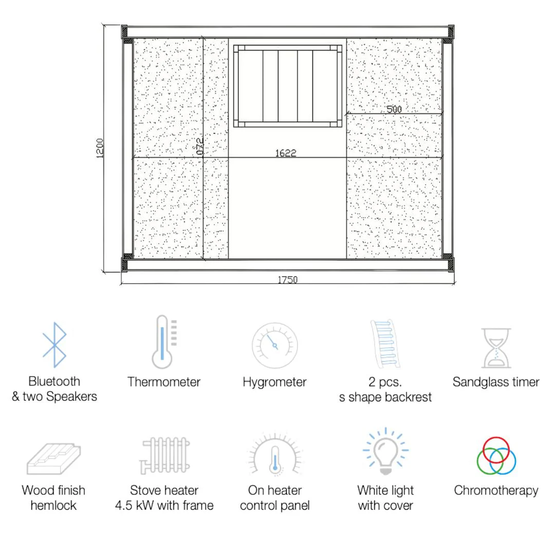 Jaquar Serene Sauna 3-4 Seater - Image 15