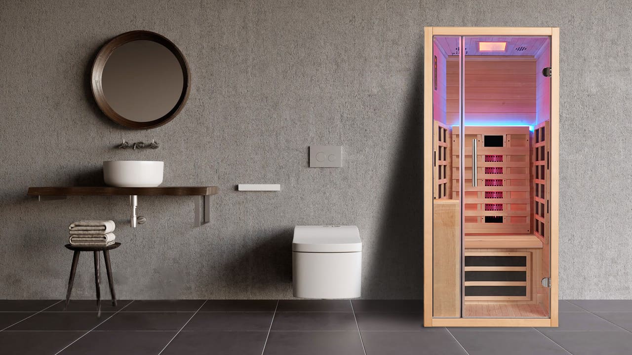 Jaquar Solo Infrared Sauna 1 Seater - Image 6