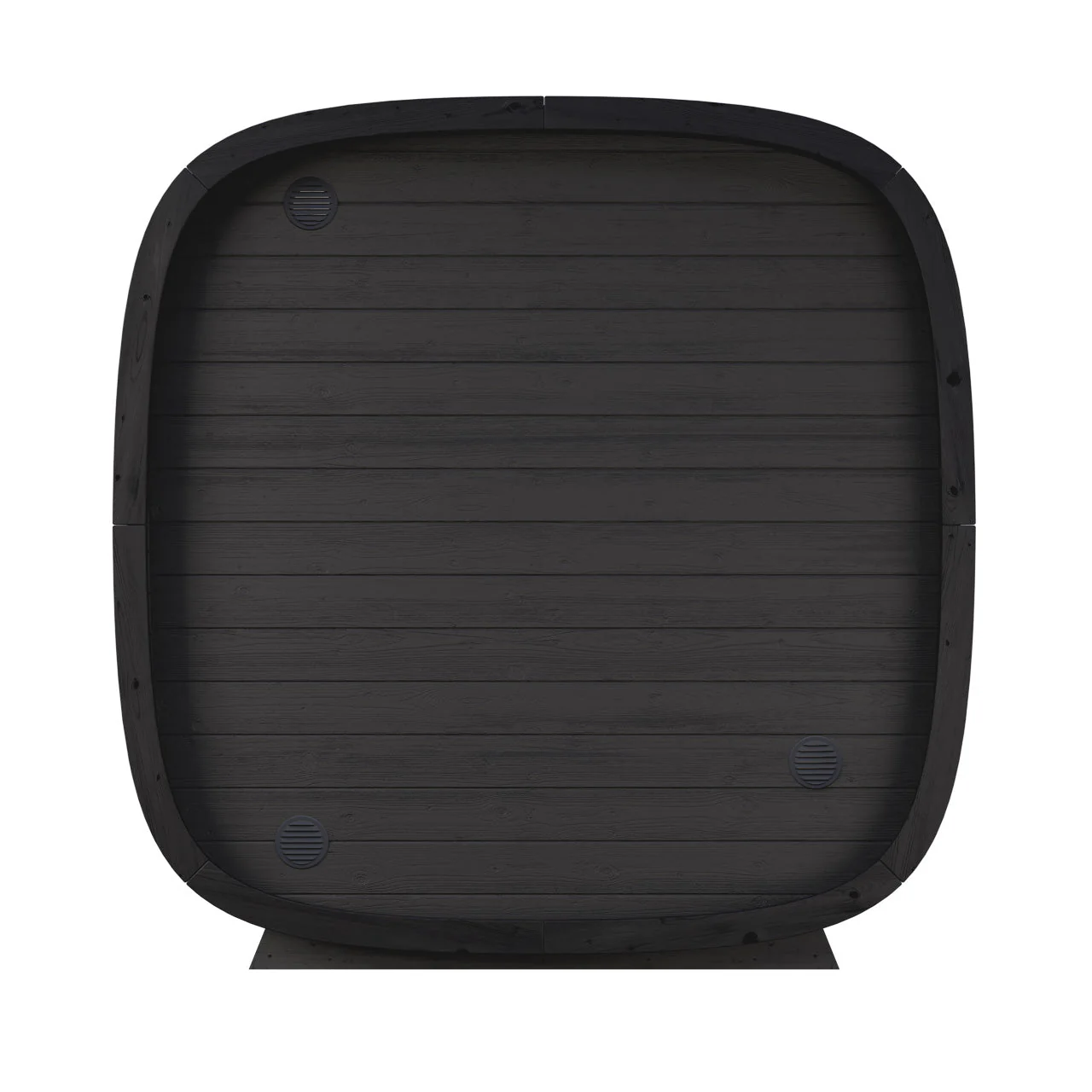 Leil® Black Cube Comfort 6-8 Person Outdoor Sauna - Image 6
