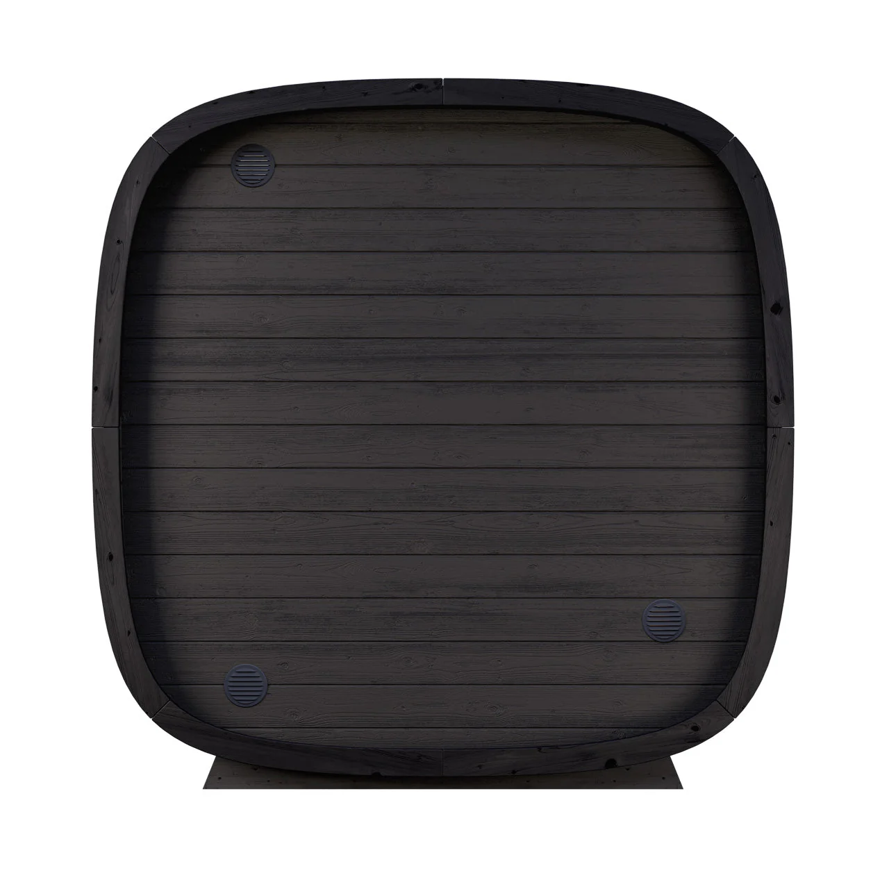 Leil® Black Cube Premium 4-6 Person Outdoor Sauna Kit - Image 4