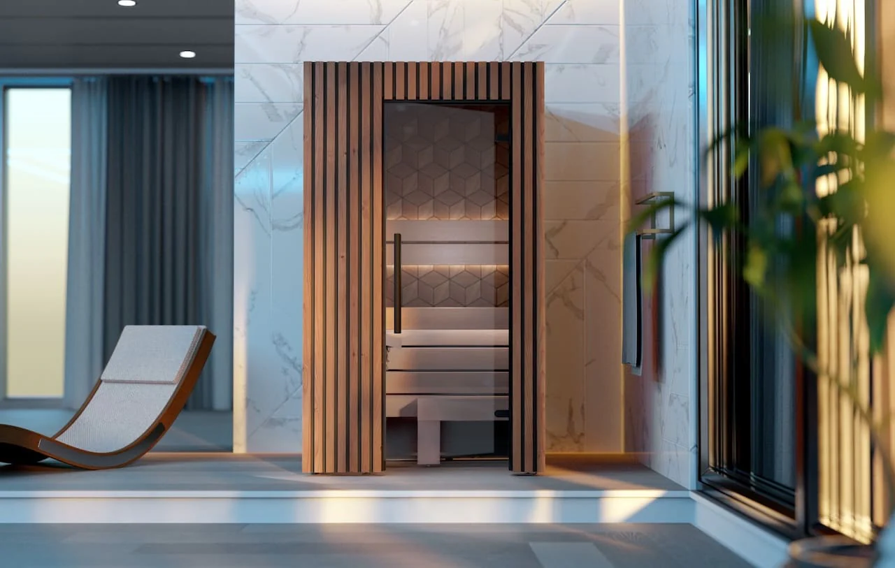 Leil® Como 1 Person Indoor Sauna - Image 3