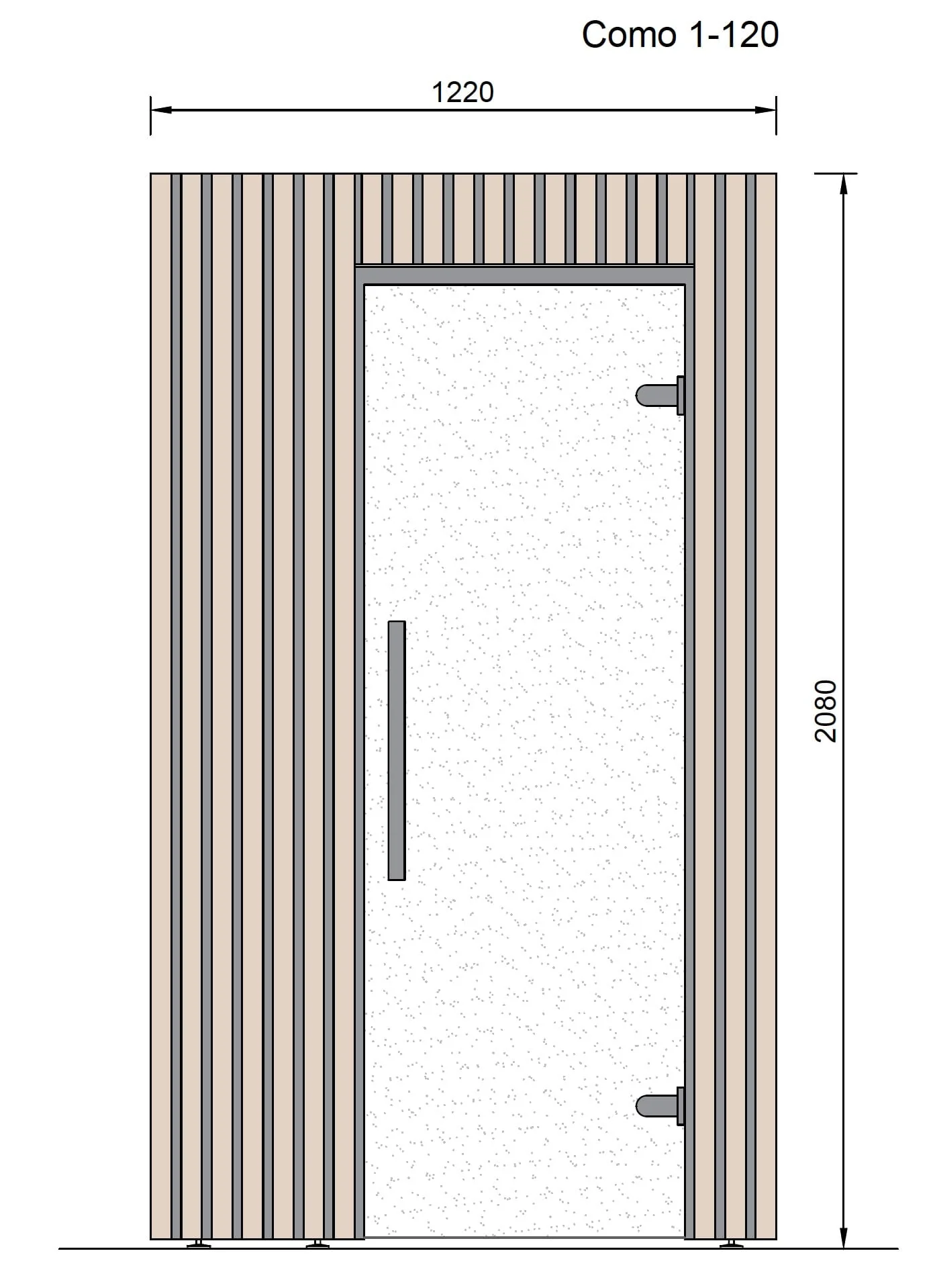 Leil® Como 1 Person Indoor Sauna - Image 6