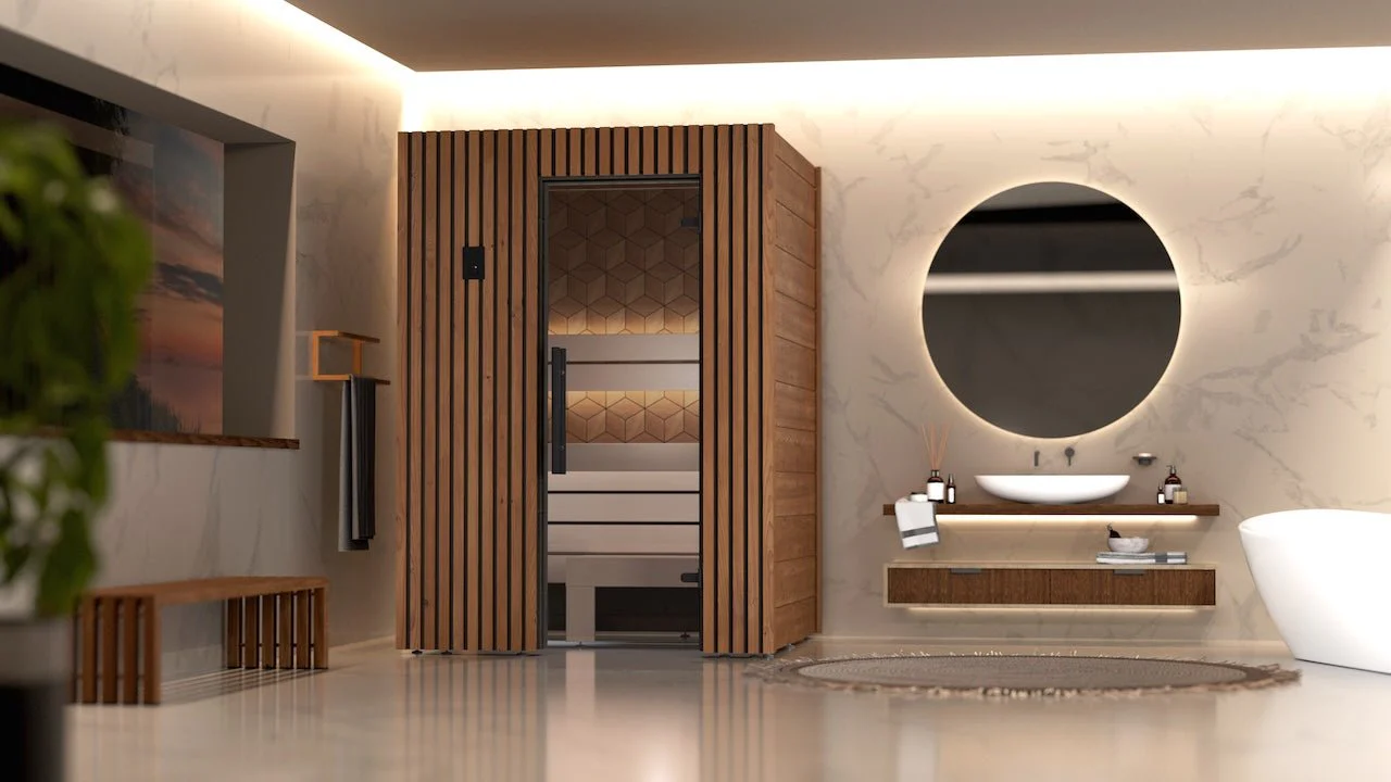 Leil® Como 2 Person Indoor Sauna - Image 4