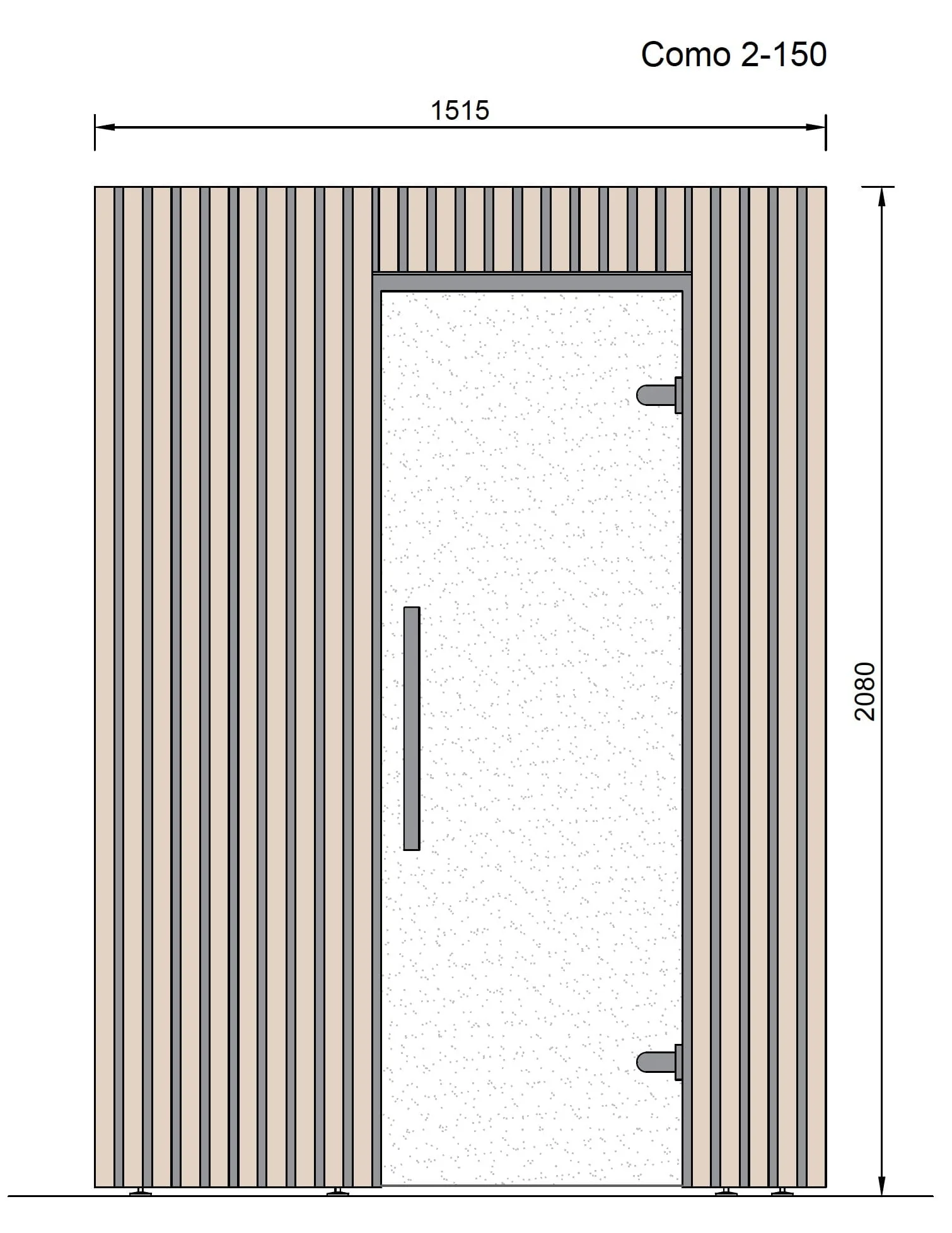 Leil® Como 2 Person Indoor Sauna - Image 7