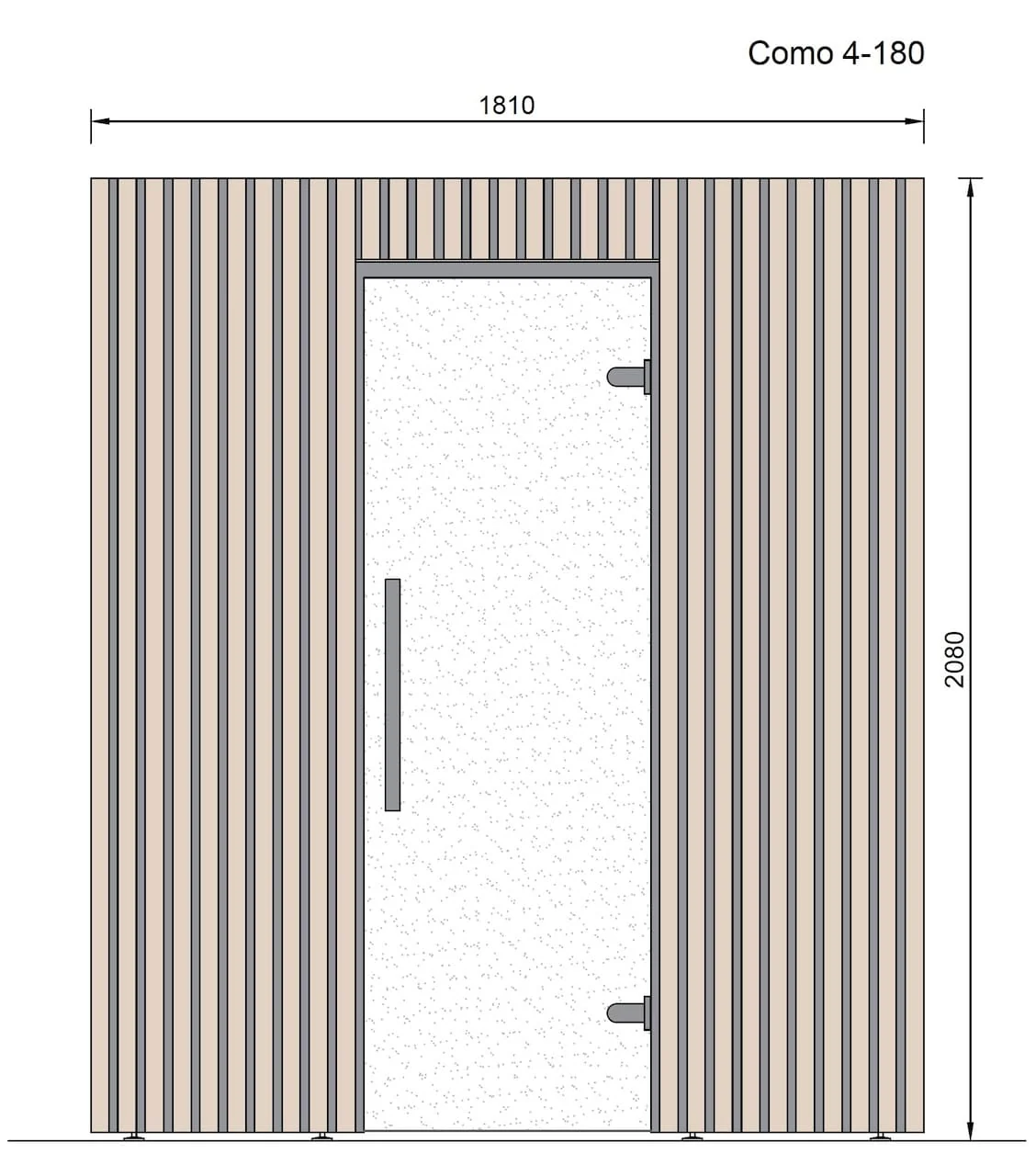 Leil® Como 4 Person Indoor Sauna - Image 9