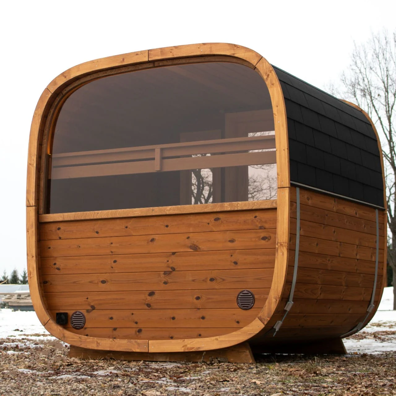Leil® Dice Solo 5 Person Outdoor Sauna - Image 11