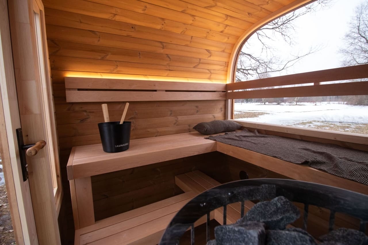 Leil® Dice Solo 5 Person Outdoor Sauna - Image 18
