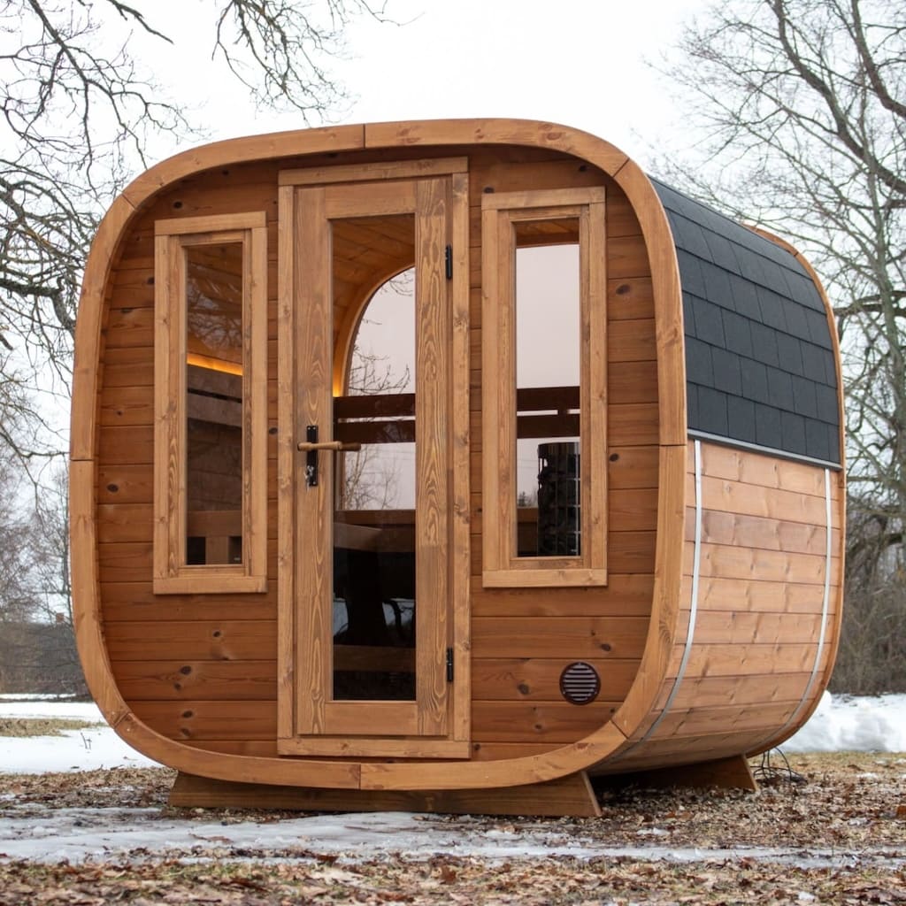 Leil® Dice Solo 5 Person Outdoor Sauna - Image 8