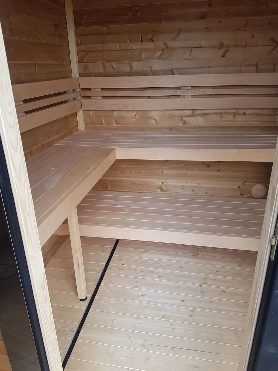 Leil® Patio S Plus 4 Person Outdoor Sauna - Image 15