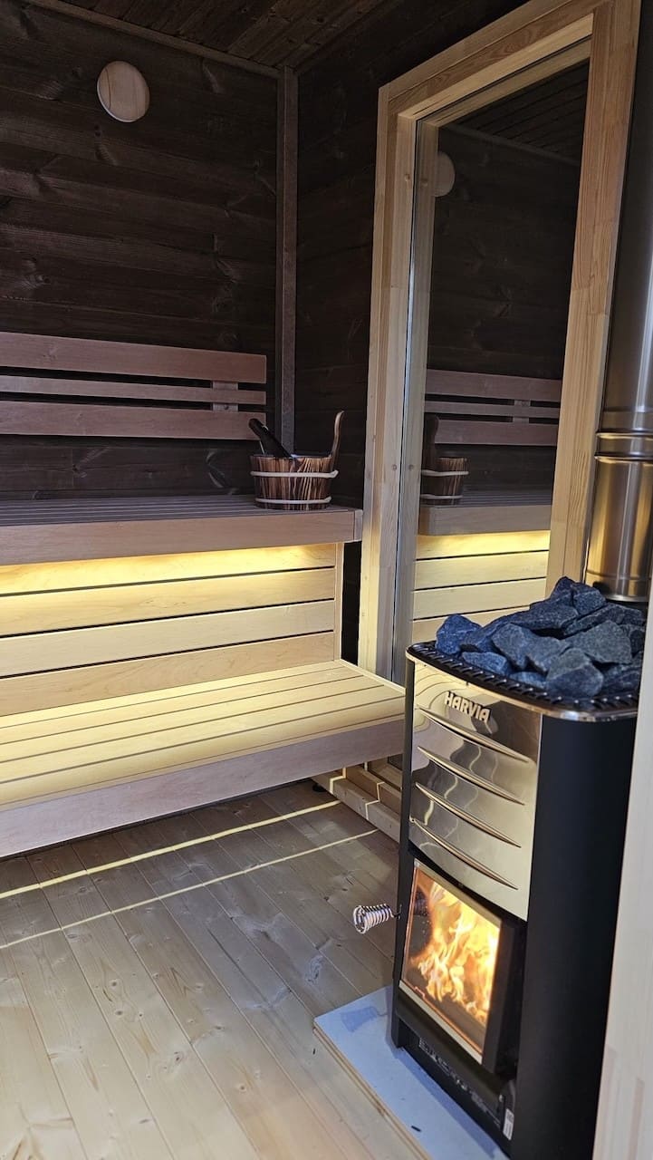 Leil® Patio S Plus 4 Person Outdoor Sauna - Image 22