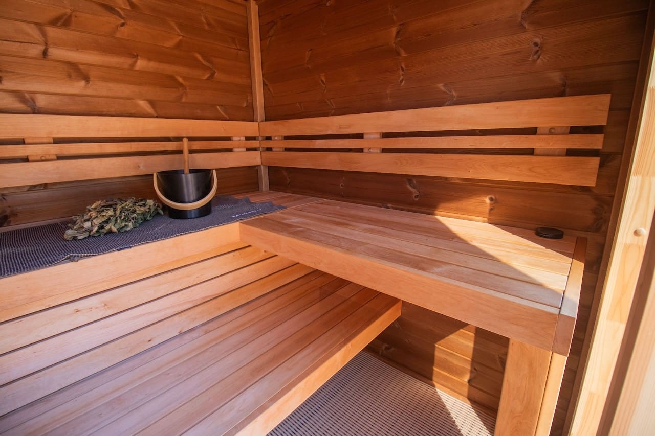 Leil® Patio XS 4 Person Outdoor Sauna - Image 13
