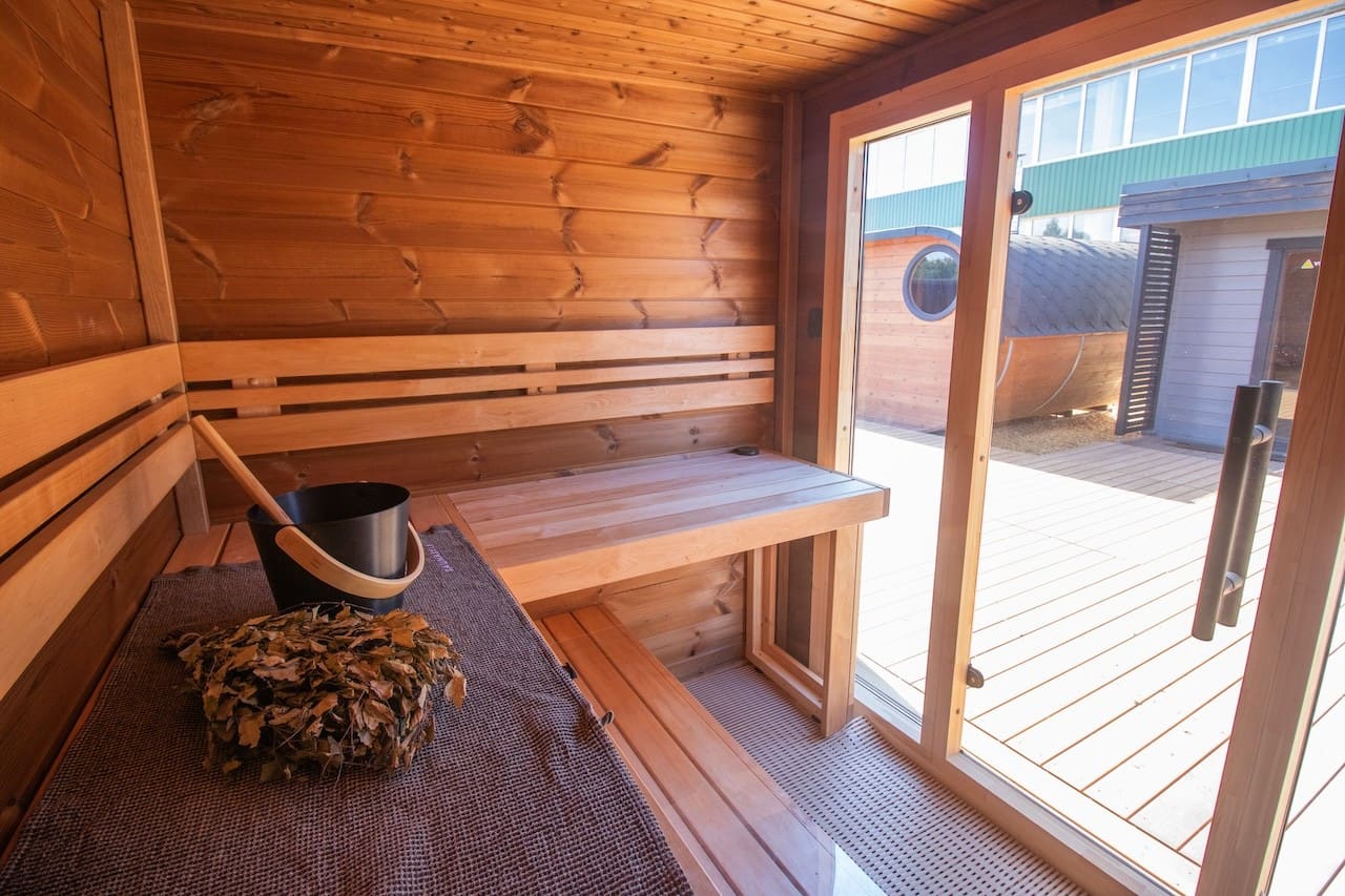 Leil® Patio XS 4 Person Outdoor Sauna - Image 14