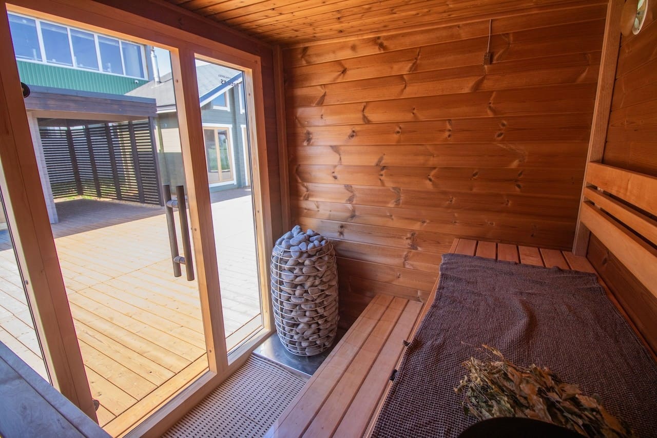 Leil® Patio XS 4 Person Outdoor Sauna - Image 15
